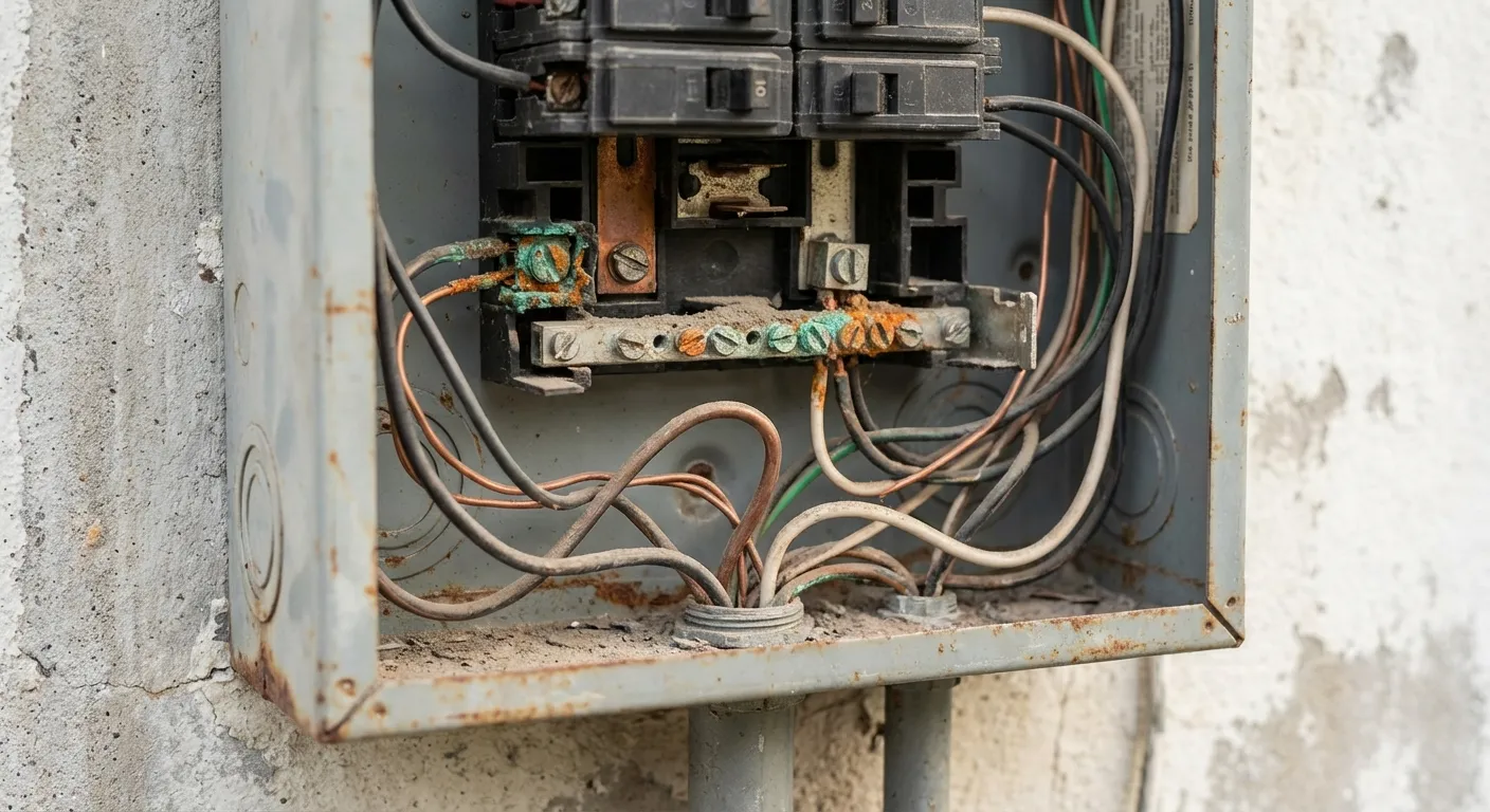 Mise à la terre défaillante