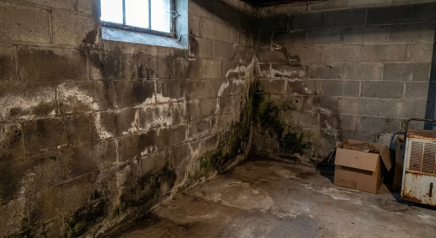 Défaut d'étanchéité d'un vide sanitaire