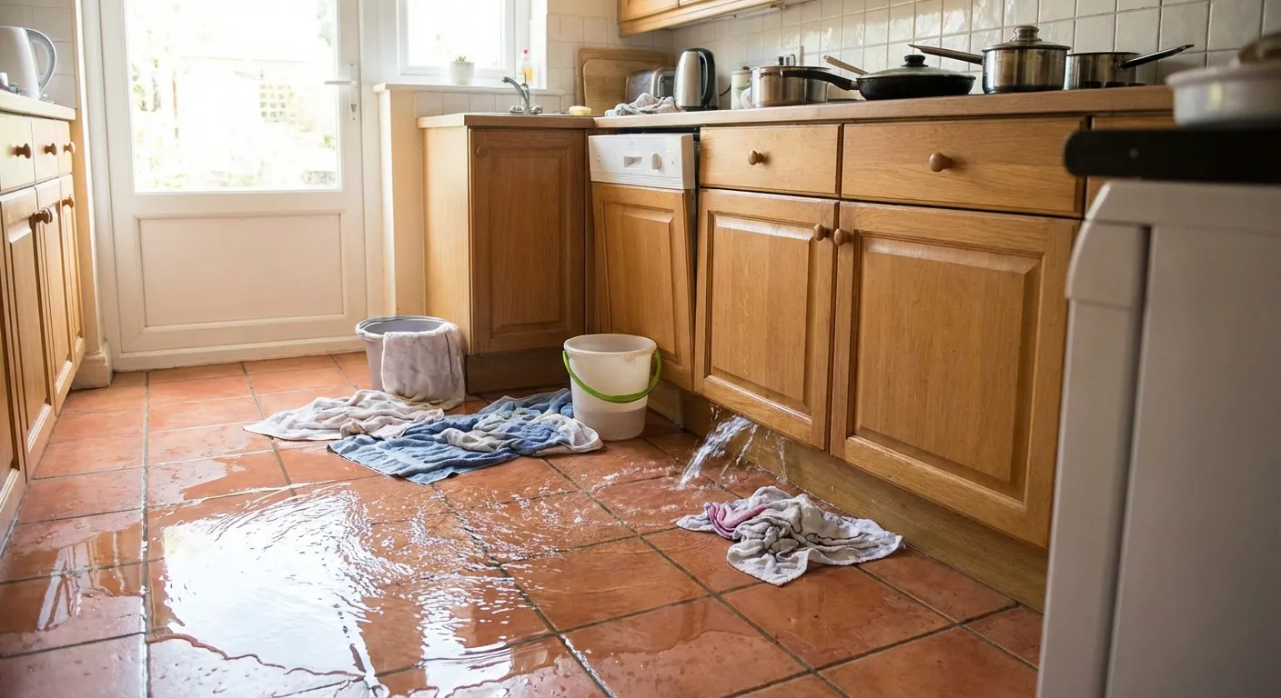 Dégât des eaux après raccordement